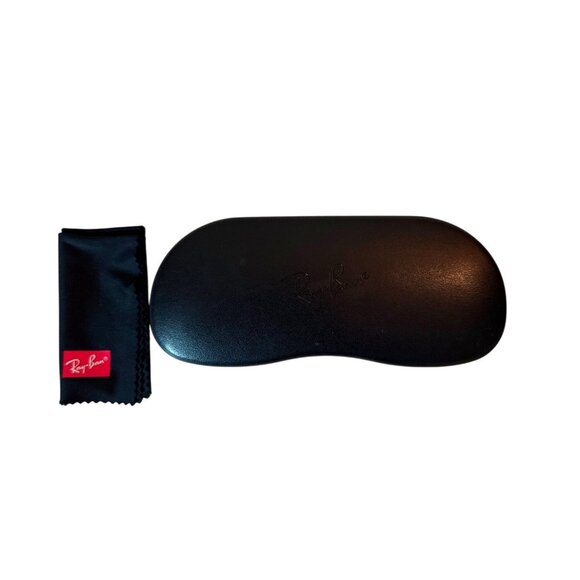 Ray-Ban Eyeglasses Sunglasses Black Clamshell Case OS - Picture 7 of 7
